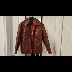 Leather Jacket, Brown